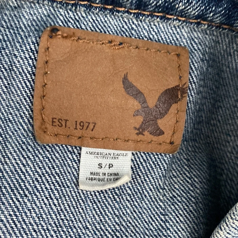 NWOT American Eagle 🦅 denim vest - Picture 3 of 4
